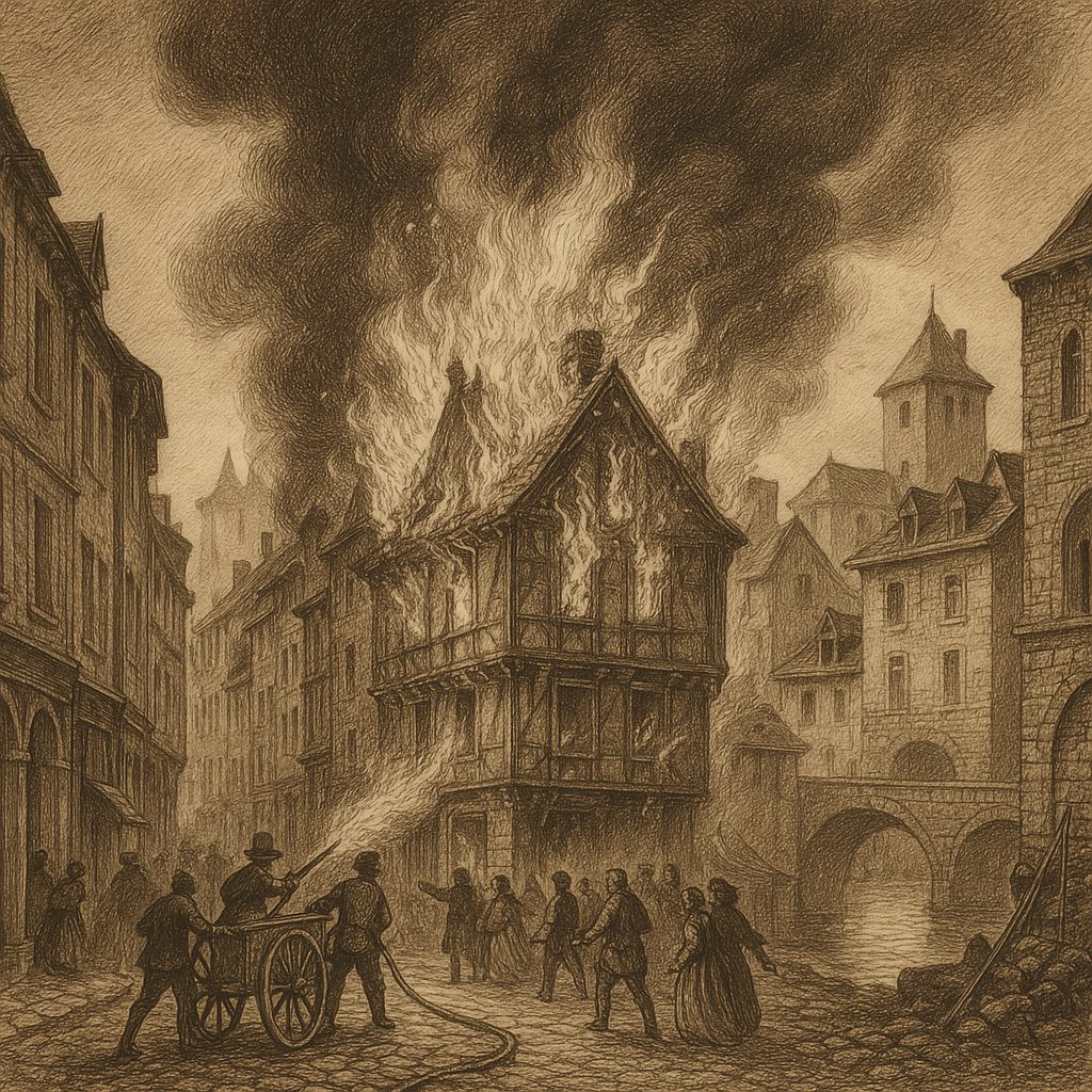 Illustration du chapitre Un centre ancien à l’épreuve du feu