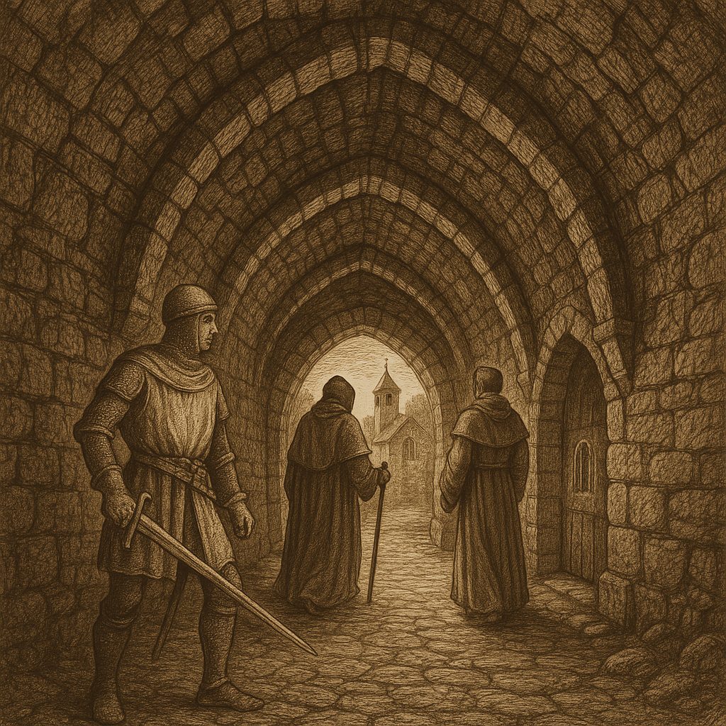 Illustration de Le tunnel des Templiers reliant Espalion à la chapelle Saint-Roch