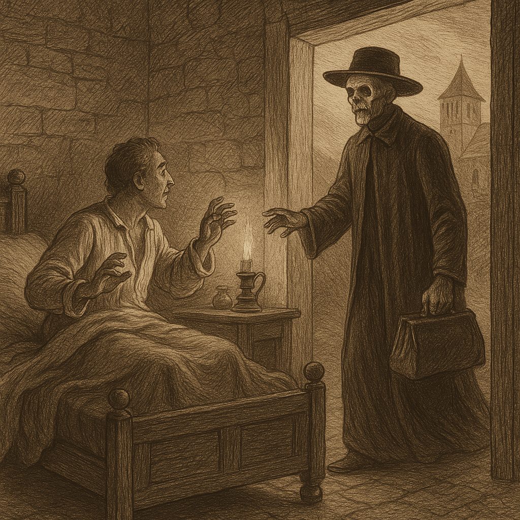 Illustration de Le fantôme du médecin guérisseur d'Espalion