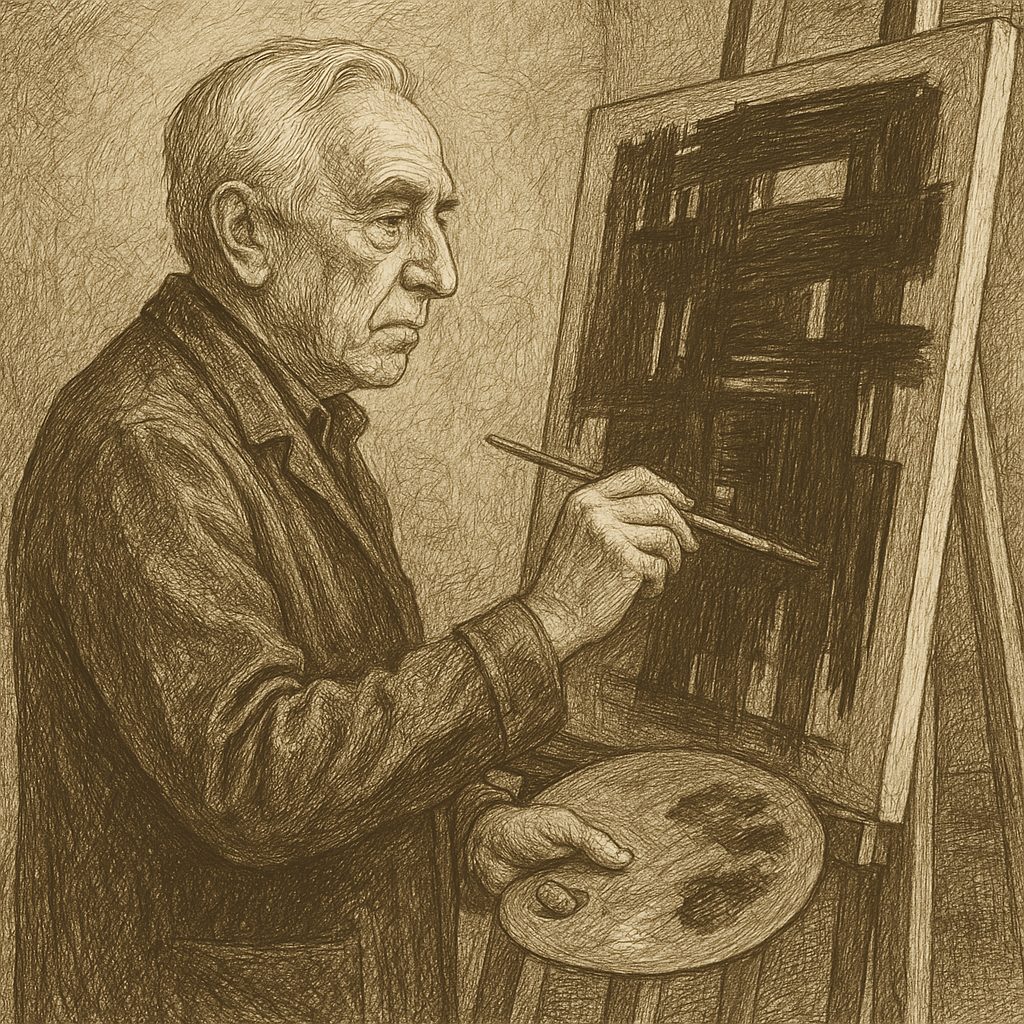 Illustration de Pierre Soulages