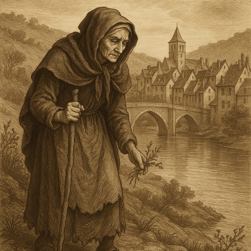 Illustration de La sorcière de la vallée de la Truyère